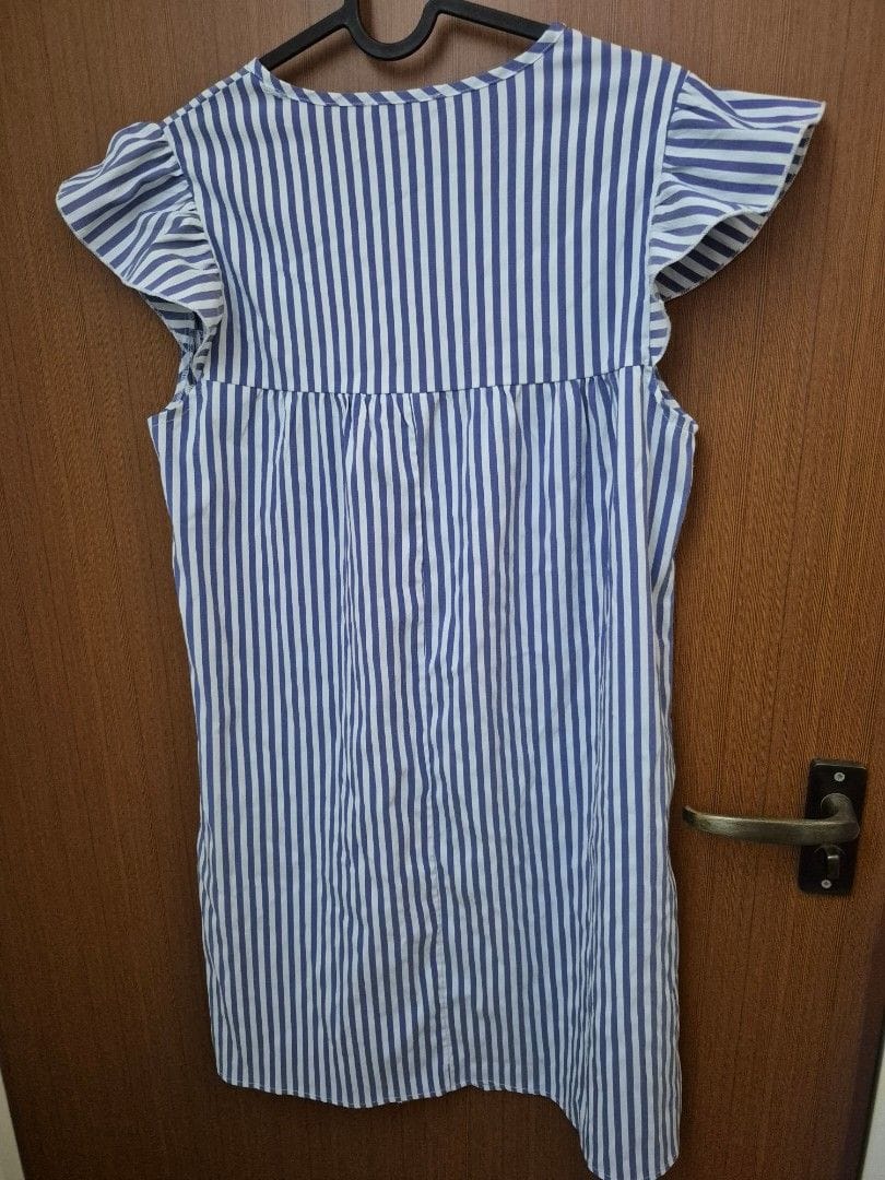 London Rag Striped Shirt Dress - Chill Vibes 🖤