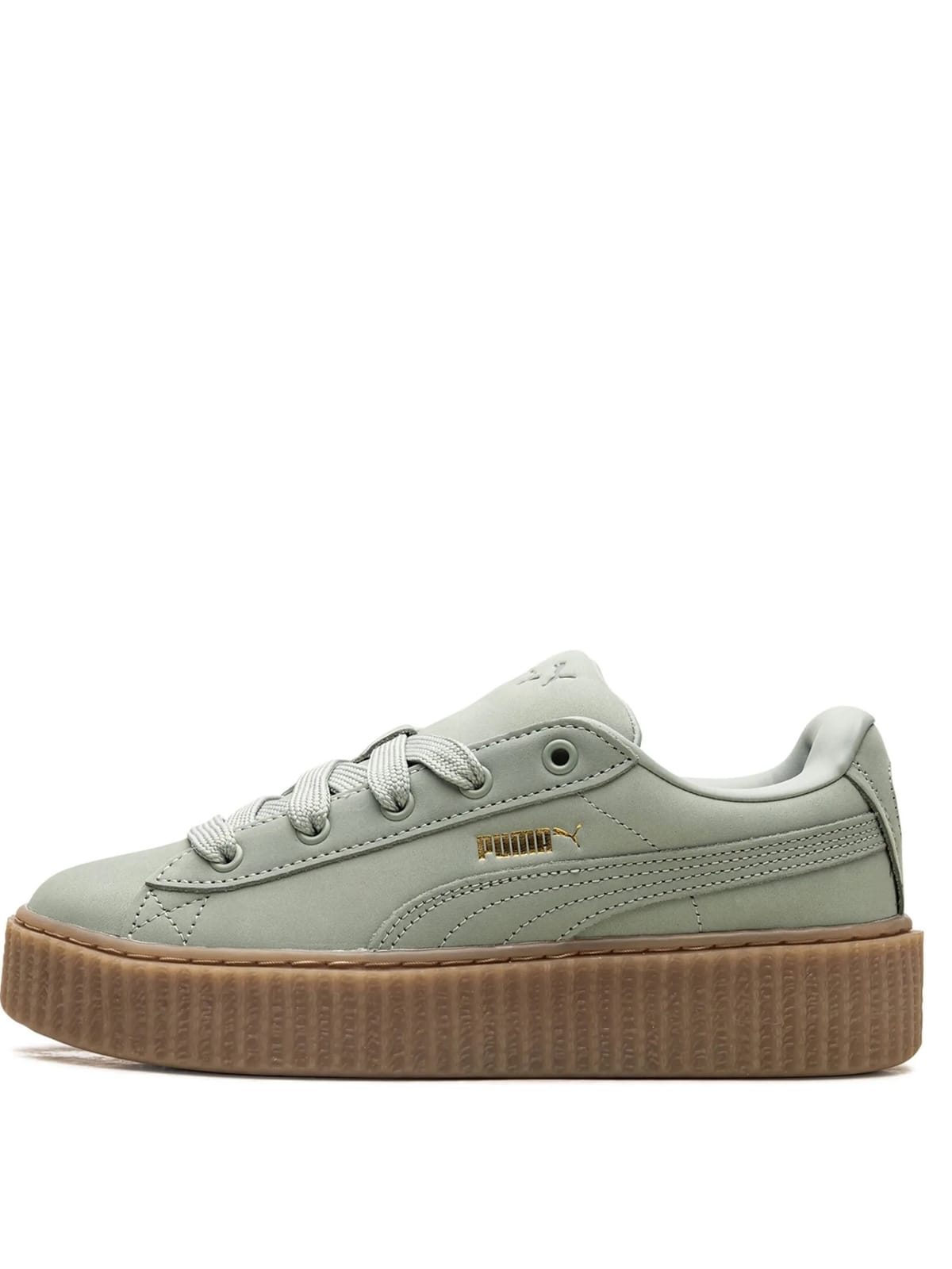 Puma FENTY x PUMA Creeper Phatty Earth Tone Green Fog-Gold Gum (UK 5 / EUR 38 / US 6) - Photo 6