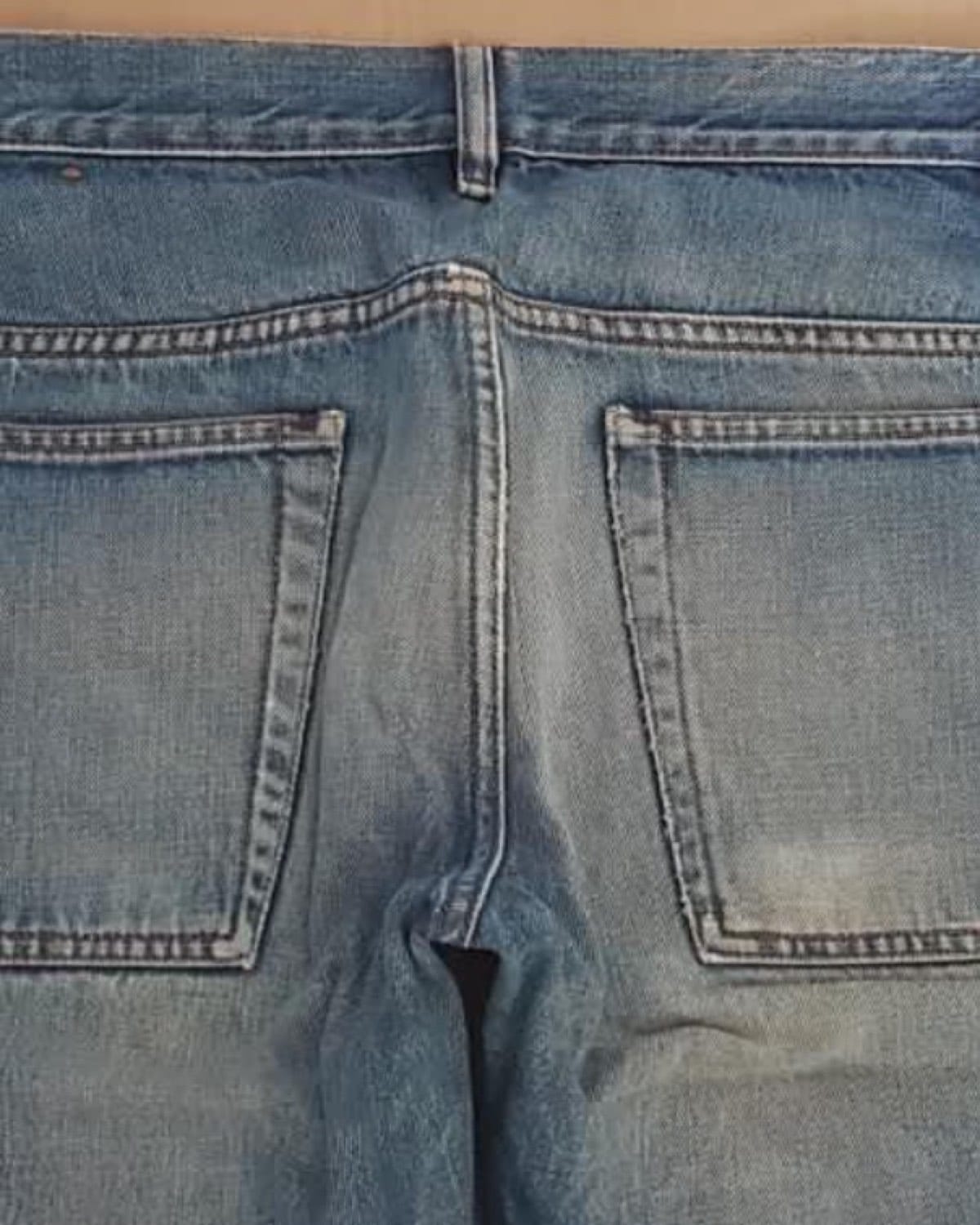 Vintage High-Waisted Washed Denim Jeans