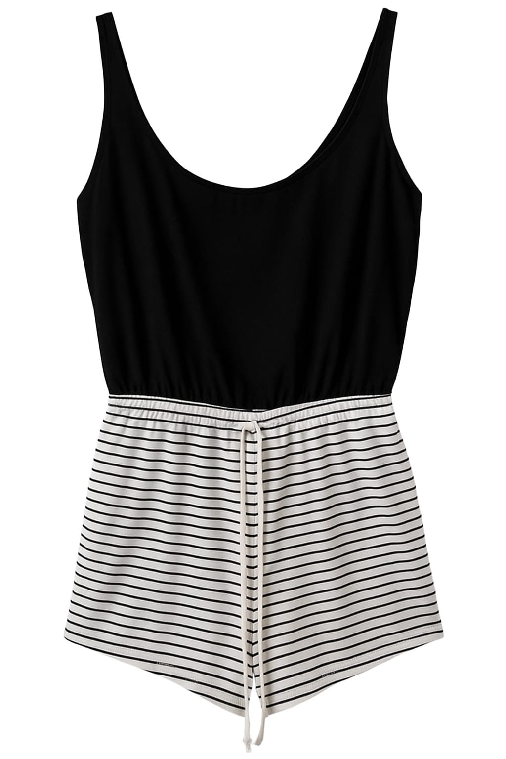 Zara ZARA Sleeveless Navy Striped Onesie/Cover up (EUR S / MEX 26)