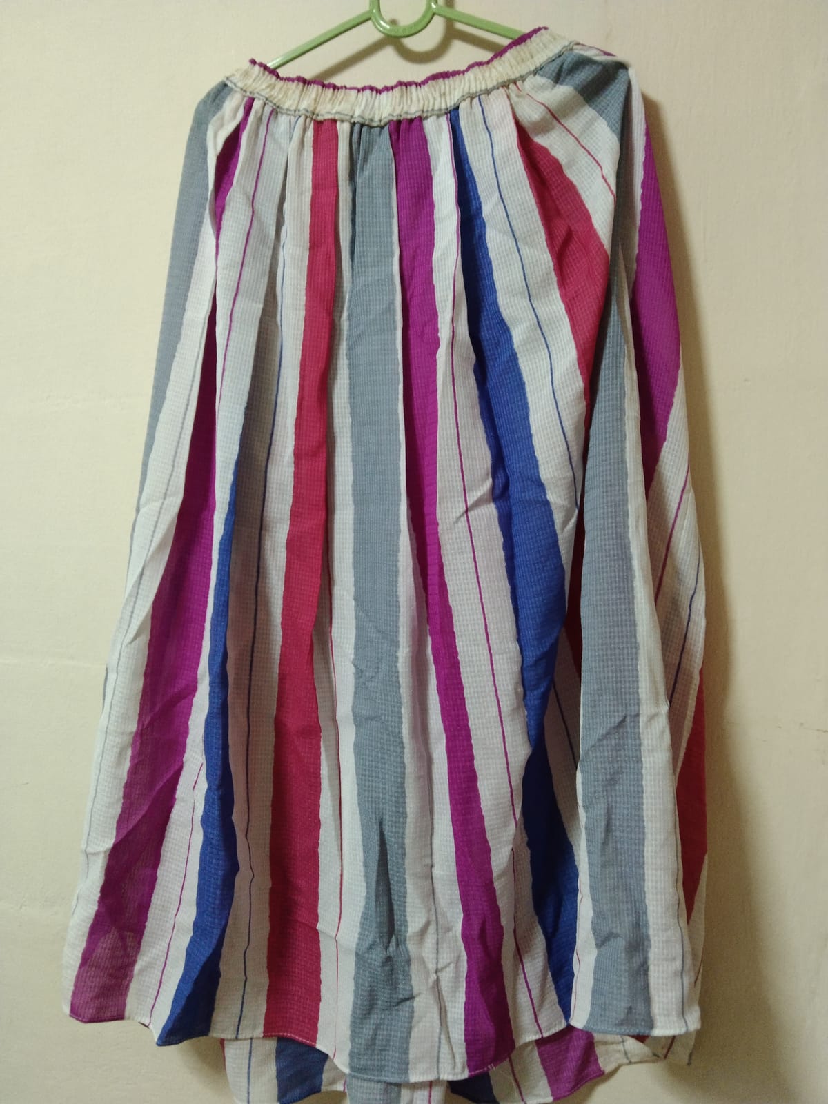 Colourful Striped Maxi Skirt