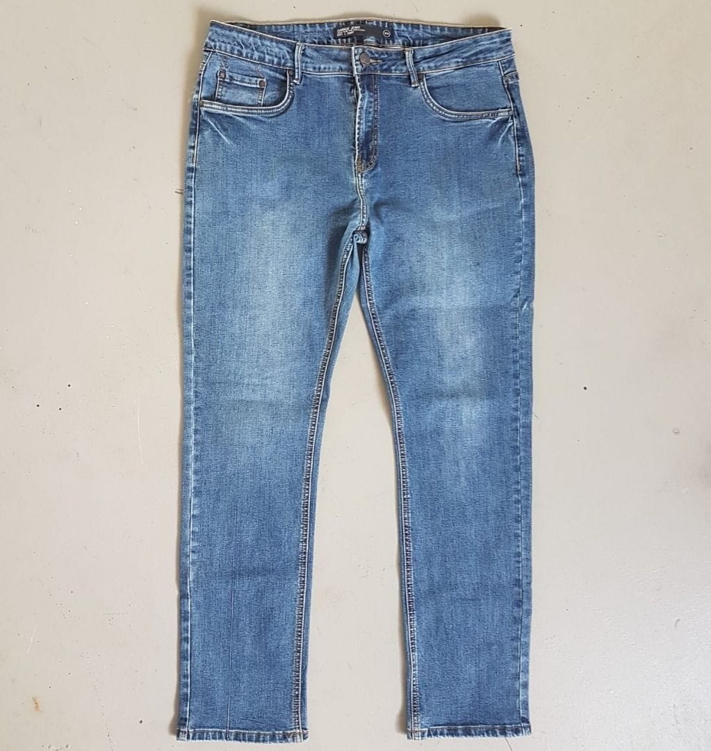 Vintage Garage Blue Denim Skinny Jeans