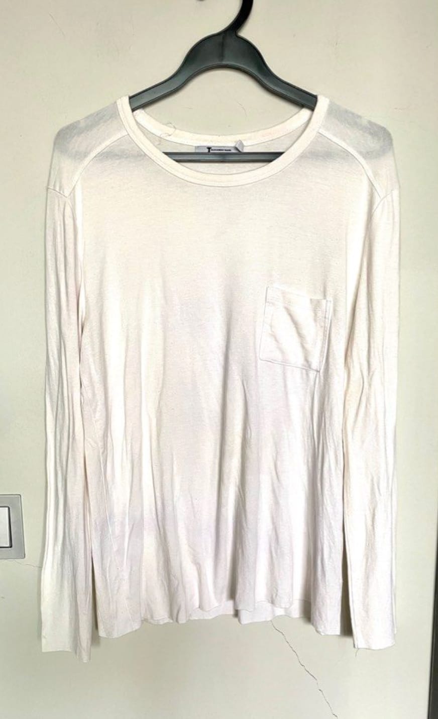 Alexander Wang T Alexander Wang oversized long sleeve T shirt