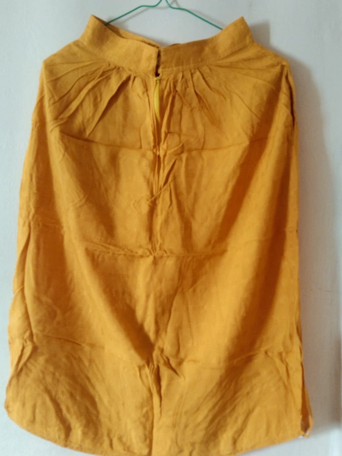 Sunny Yellow Midi Skirt