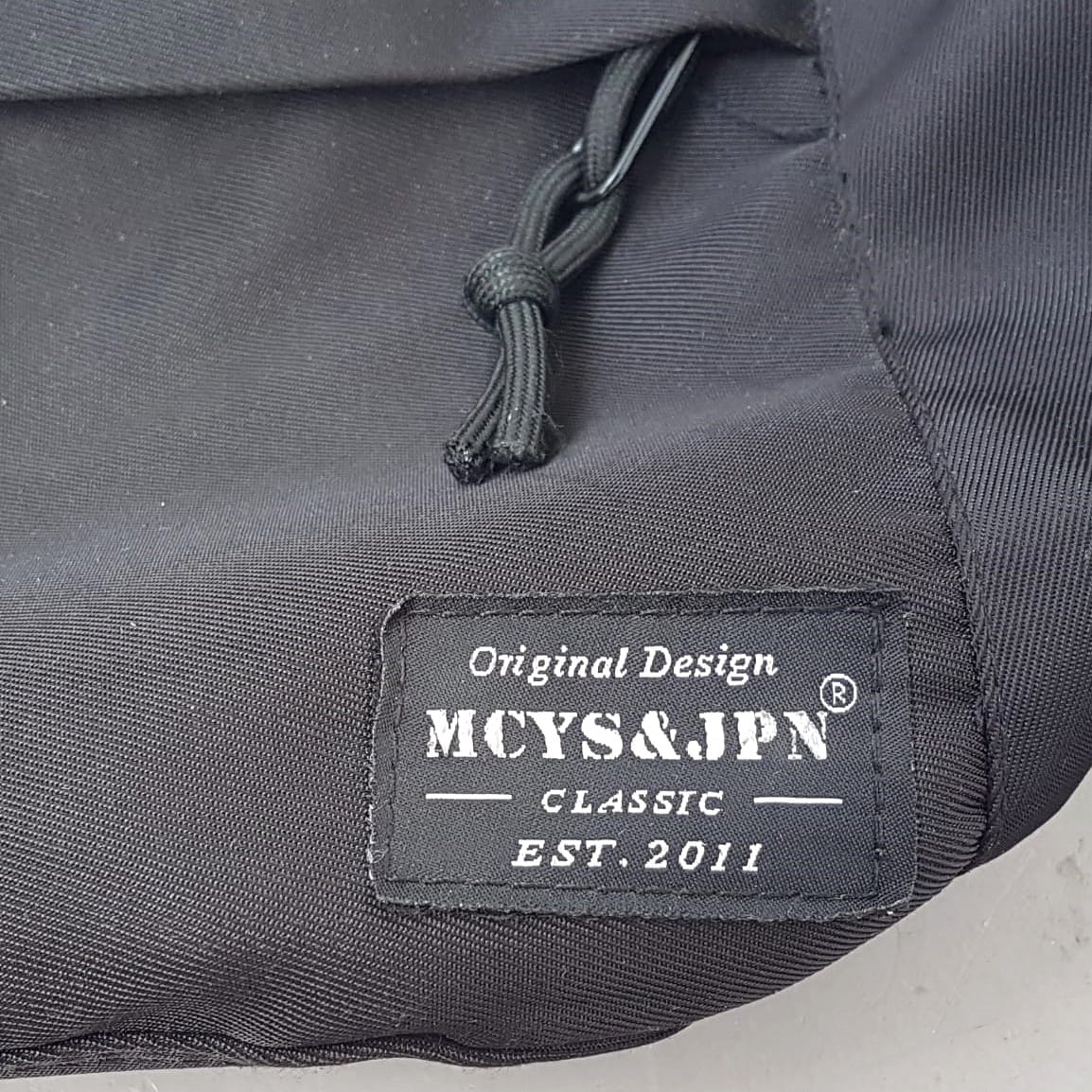 MYSC & JPN Original MYSC & JPN Crossbody Bag, Cosmopolitan, Classic Black Nylon Bag, Continental, Intricate Design, Fanny Pack, Sleek Design, Cool Sling Bag, Travel Pack, Sophistication, Urban Style, Streetwise, Timeless Appeal, Pop Culture, Cult Street Fashion - Photo 5
