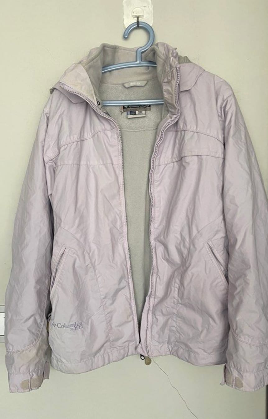 Columbia Lilac Windbreaker Jacket