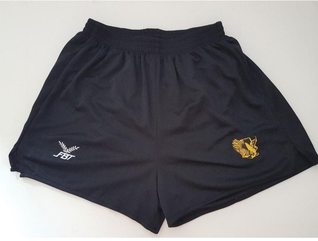 OG FBT Black Shorts w/ Eagle Logo - Sporty Vibes 🦅